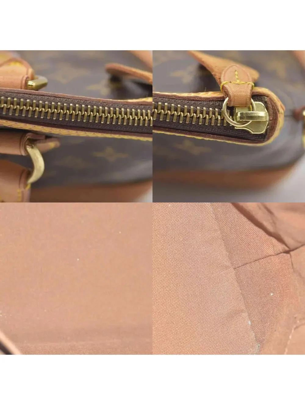 $1060 2006 Louis Vuitton Monogram Lockit PM FL0076